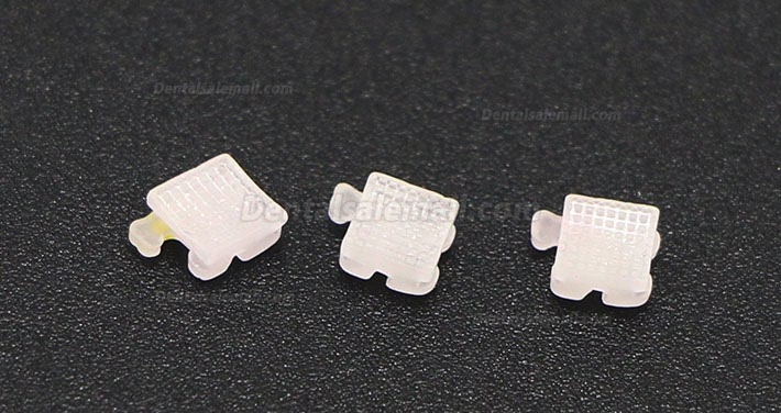 1Pack/20Pcs Dental Orthodontic Ceramic Brackets Braces Mini Roth 022 345 Hooks